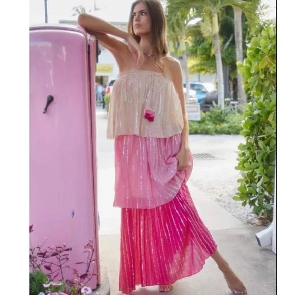 PQ Swim Cosmo Pink Briar Dress - Picture 4 of 8